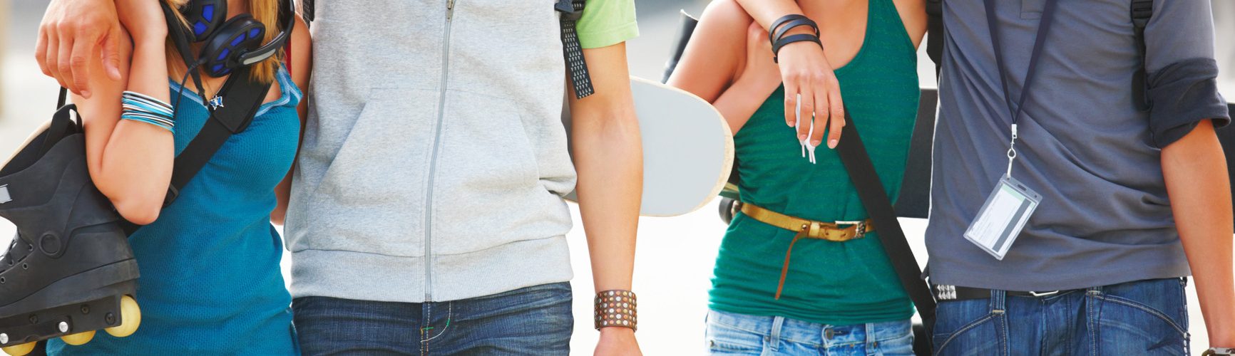 Group of happy friends